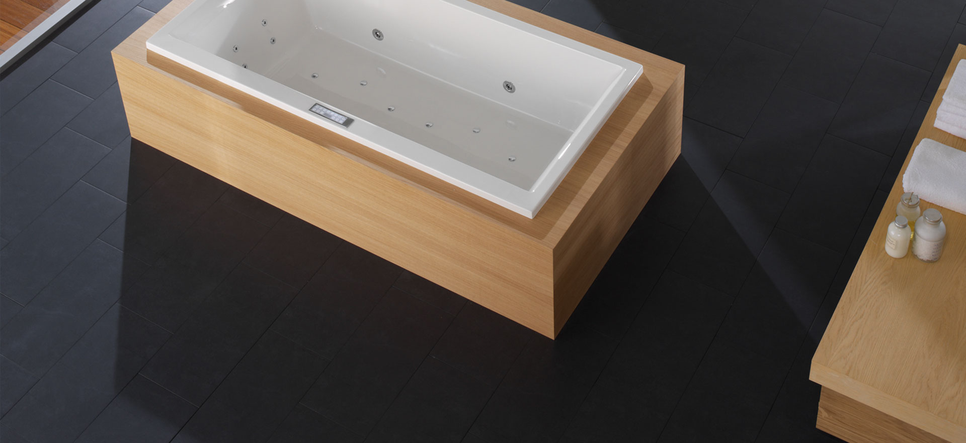 Produktlinie Genf für eine moderne Badgestaltung und edle Design Bäder