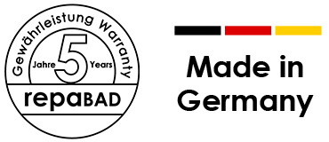 5 Jahre Gewährleistung | Made in Germany