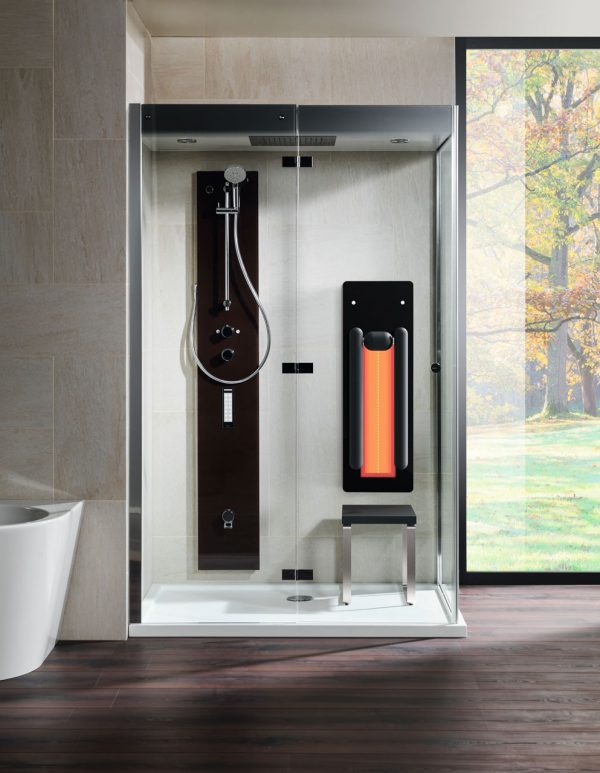 Dampfbad Ventura: Dampfduschkabine mit Dampfgenerator für die Dusche