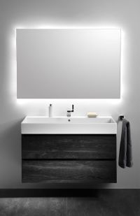 Beleuchteter Spiegel Look 4 mit umlaufender Beleuchtung und Heizung