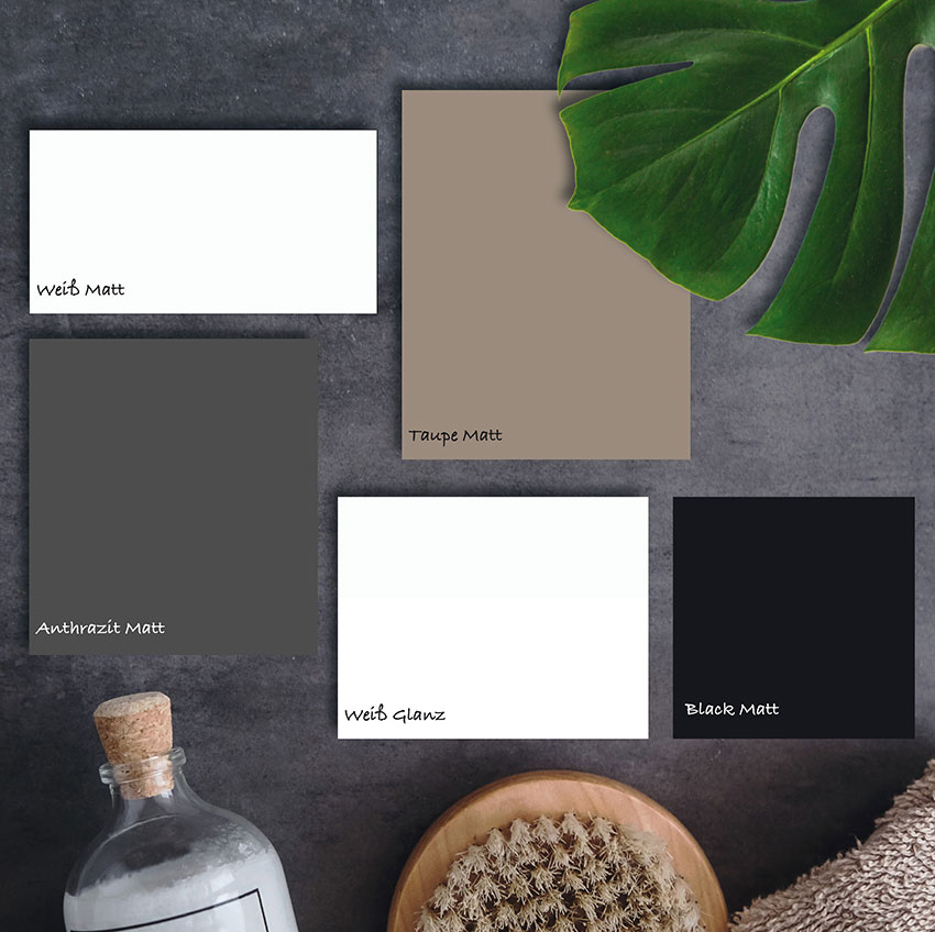 Produktlinie Cube mit heller Badeinrichtung und vielseitigen Möbel fürs Bad