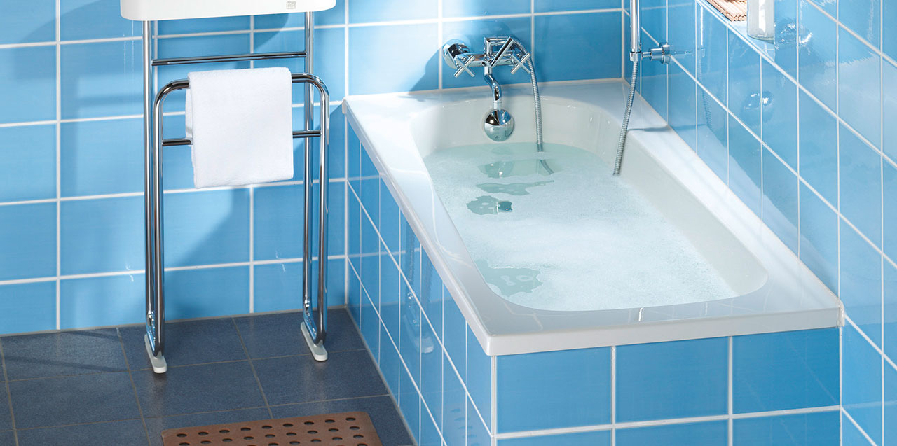 Badewannentausch Wanne in Wanne – fixer Einbau der Wanne